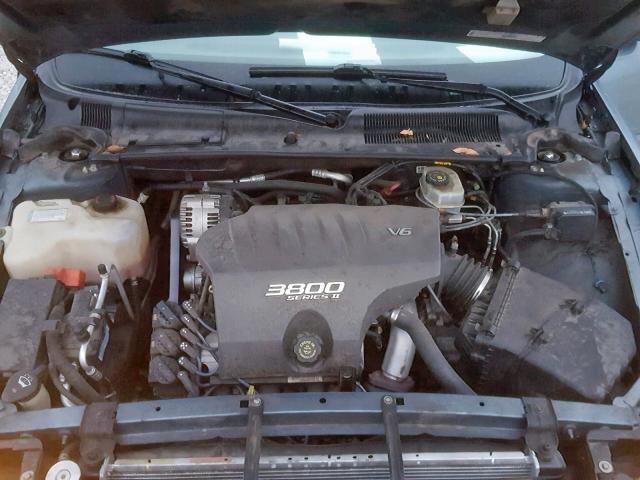 1G4HP54K314296192 - 2001 BUICK LESABRE CU BLUE photo 7