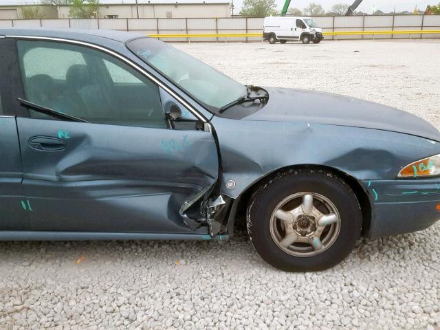 1G4HP54K314296192 - 2001 BUICK LESABRE CU BLUE photo 9