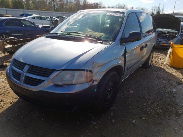 1D4GP25B15B181110 - 2005 DODGE CARAVAN SE  photo 2