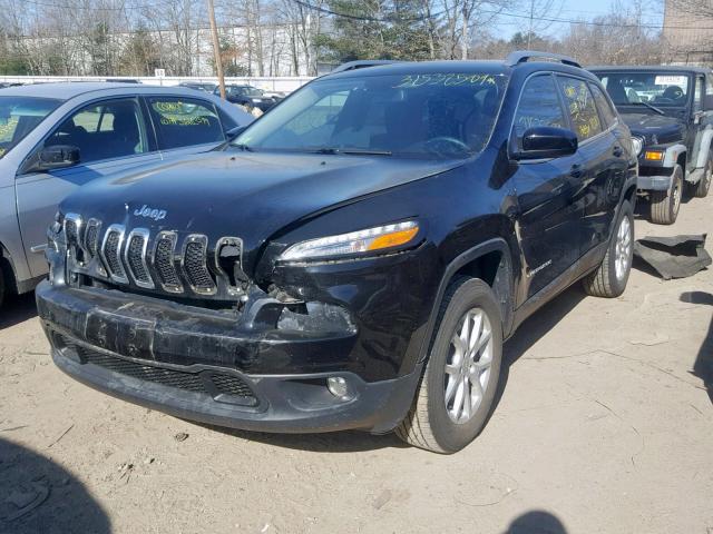 1C4PJMCB3HW575458 - 2017 JEEP CHEROKEE L BLACK photo 2