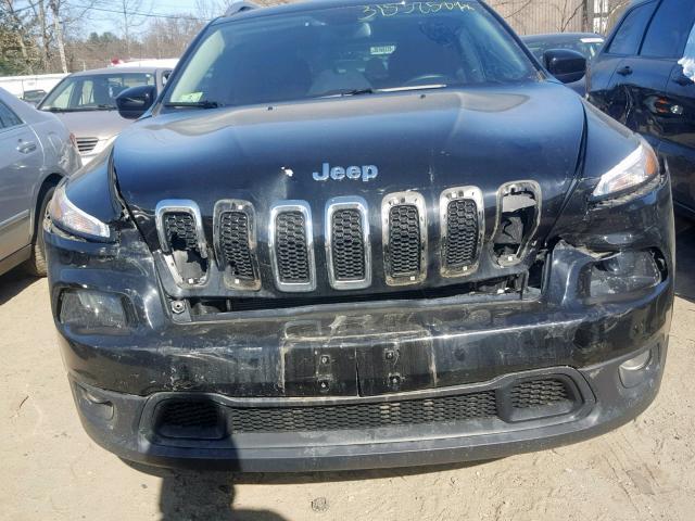 1C4PJMCB3HW575458 - 2017 JEEP CHEROKEE L BLACK photo 7