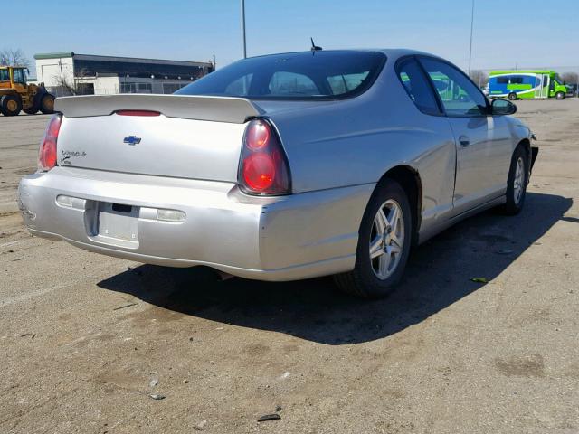 2G1WW12E859267741 - 2005 CHEVROLET MONTE CARL 银色 照片 4