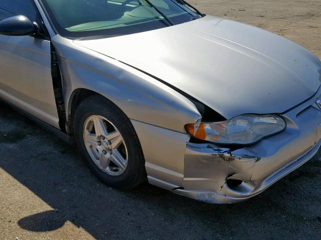 2G1WW12E859267741 - 2005 CHEVROLET MONTE CARL 银色 照片 9