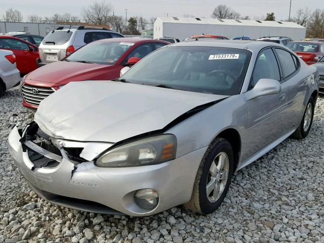 2G2WP582381133722 - 2008 PONTIAC GRAND PRIX SILVER photo 2