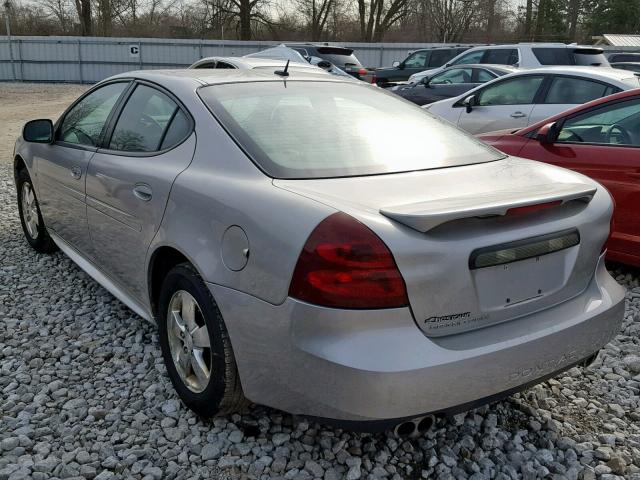 2G2WP582381133722 - 2008 PONTIAC GRAND PRIX SILVER photo 3