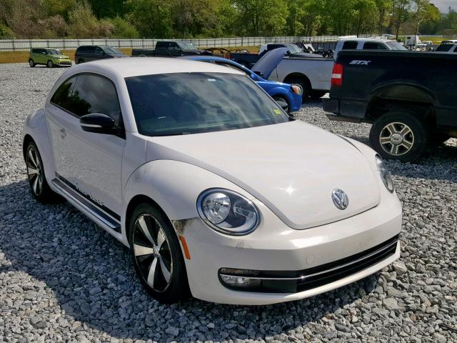 3VW467AT4CM642852 - 2012 VOLKSWAGEN BEETLE TUR WHITE photo 1