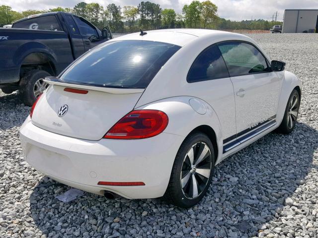 3VW467AT4CM642852 - 2012 VOLKSWAGEN BEETLE TUR WHITE photo 4