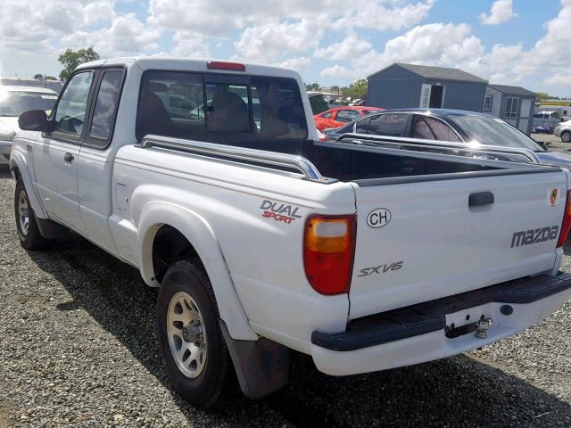 4F4YR16U11TM14419 - 2001 MAZDA B3000 CAB WHITE photo 3