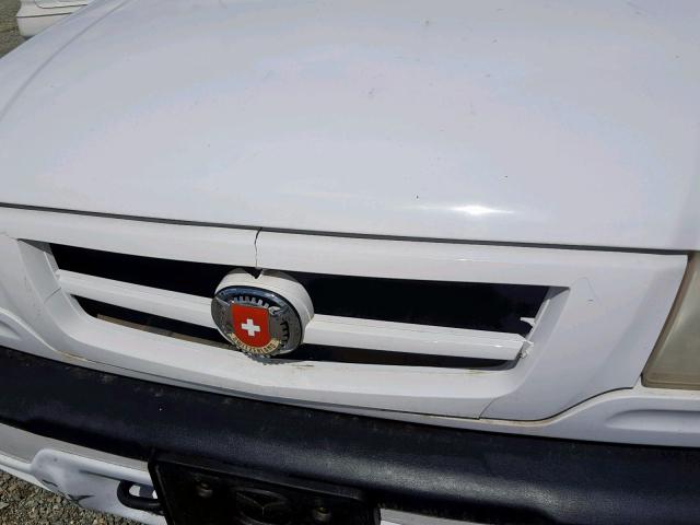 4F4YR16U11TM14419 - 2001 MAZDA B3000 CAB WHITE photo 9