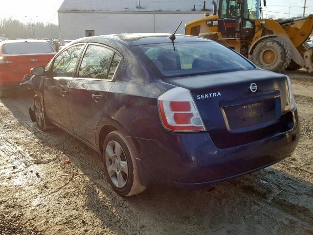 3N1AB61E59L642955 - 2009 NISSAN SENTRA 2.0 BLUE photo 3