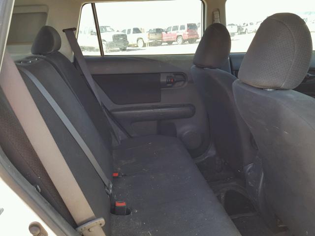 JTLKE50E781043554 - 2008 TOYOTA SCION XB 白色 照片 6