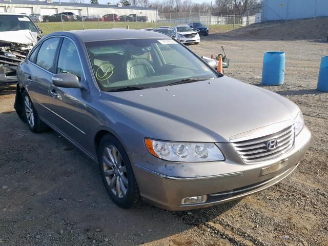 KMHFC46F99A342554 - 2009 HYUNDAI AZERA SE GRAY photo 1