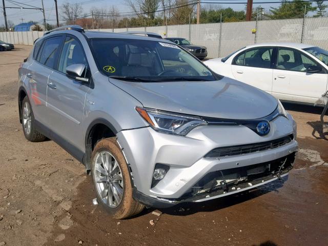 JTMDJREV1GD052635 - 2016 TOYOTA RAV4 HV LI SILVER photo 1