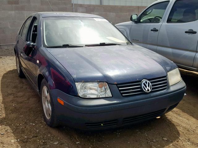 3VWSE69M52M111434 - 2002 VOLKSWAGEN JETTA GLS BLUE photo 1