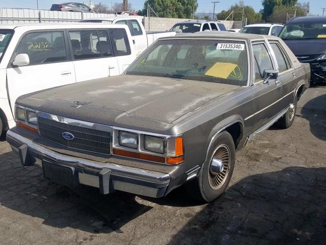 2FABP74F9KX201577 - 1989 FORD CROWN VICTORIA LX  photo 2