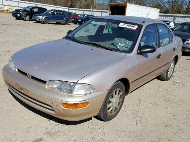 1Y1SK5281TZ056592 - 1996 GEO PRIZM LSI GOLD photo 2