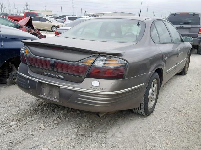 1G2HX54K314196795 - 2001 PONTIAC BONNEVILLE GRAY photo 4