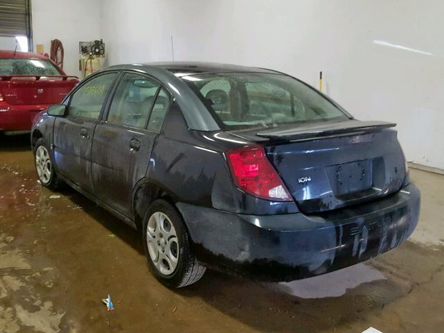 1G8AJ52F03Z163371 - 2003 SATURN ION LEVEL 黑色 照片 3