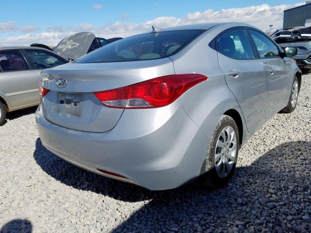 5NPDH4AE9DH162102 - 2013 HYUNDAI ELANTRA GLS  photo 4