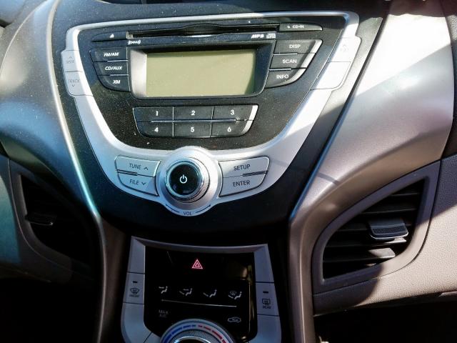 5NPDH4AE9DH162102 - 2013 HYUNDAI ELANTRA GLS  photo 9