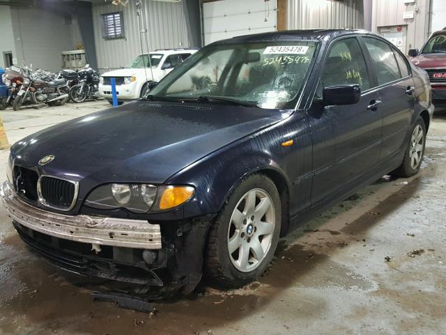 WBAEU334X2PF64551 - 2002 BMW 325 XI BLUE photo 2