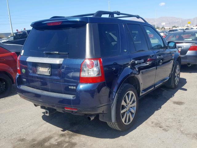 SALFT24N48H059299 - 2008 LAND ROVER LR2 HSE TE BLUE photo 4