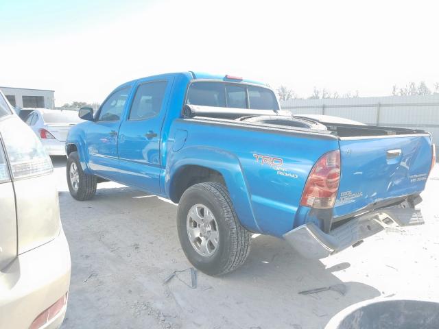 5TEJU62N65Z059534 - 2005 TOYOTA TACOMA DOUBLE CAB PRERUNNER  photo 3
