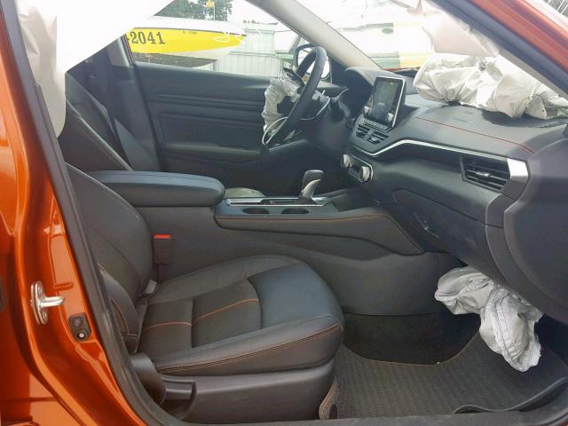 1N4BL4CV9KC169553 - 2019 NISSAN ALTIMA SR ORANGE photo 5