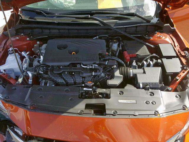 1N4BL4CV9KC169553 - 2019 NISSAN ALTIMA SR ORANGE photo 7