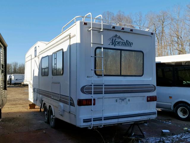 1W53ATR24VY027764 - 1997 OTHER 5TH WHEEL WHITE photo 3