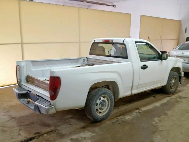 1GCCS149488204397 - 2008 CHEVROLET COLORADO WHITE photo 4