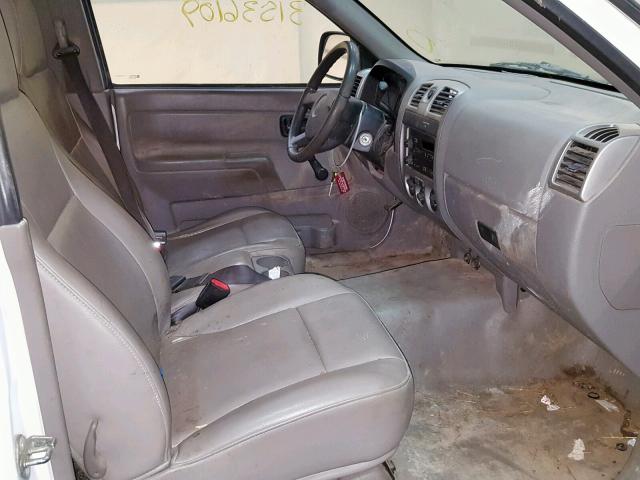 1GCCS149488204397 - 2008 CHEVROLET COLORADO WHITE photo 5