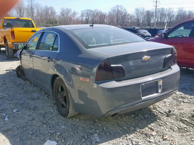 1G1ZG57B384229986 - 2008 CHEVROLET MALIBU LS GRAY photo 3
