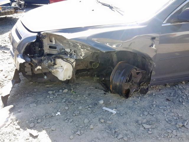 1G1ZG57B384229986 - 2008 CHEVROLET MALIBU LS GRAY photo 9