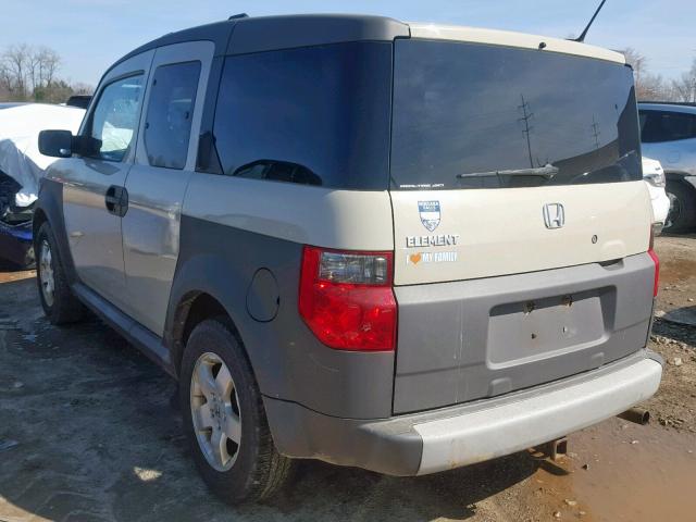 5J6YH28635L013700 - 2005 HONDA ELEMENT EX CREAM photo 3