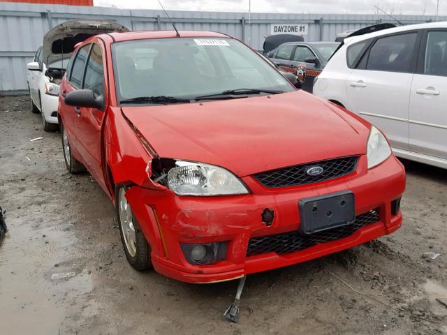 1FAFP37N37W206144 - 2007 FORD FOCUS ZX5 RED photo 1