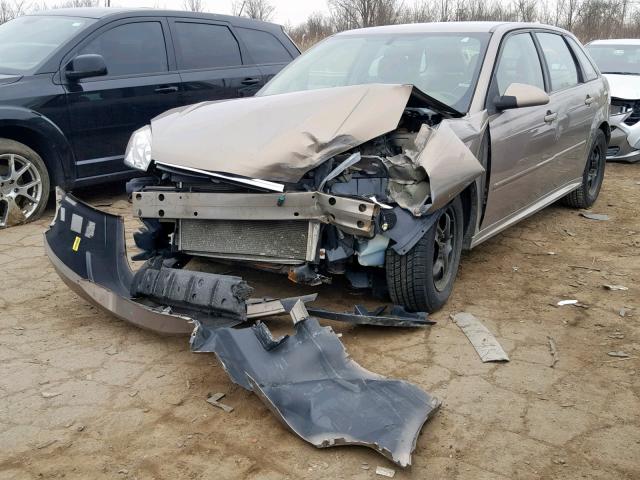 1G1ZT68NX7F205441 - 2007 CHEVROLET MALIBU MAX BROWN photo 2