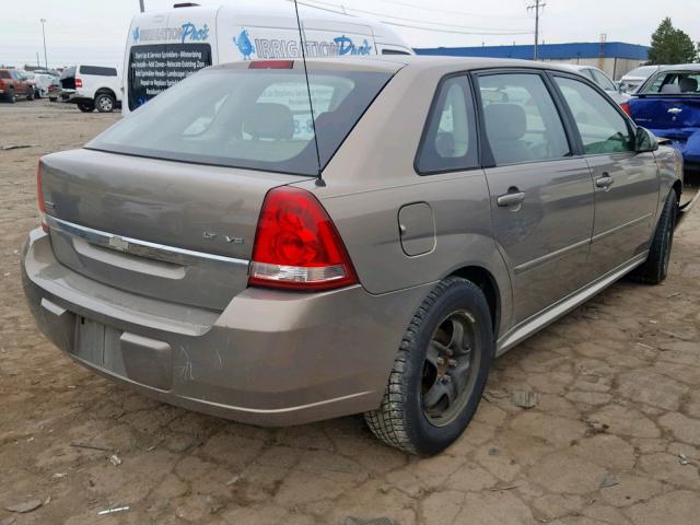 1G1ZT68NX7F205441 - 2007 CHEVROLET MALIBU MAX BROWN photo 4
