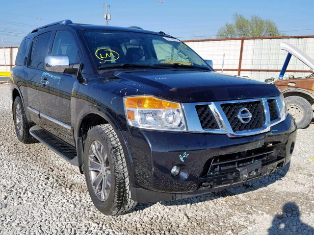 5N1BA0ND0FN618282 - 2015 NISSAN ARMADA SV BLACK photo 1