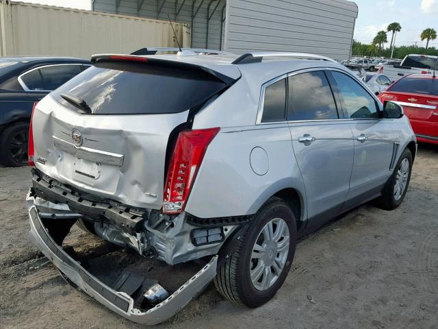 3GYFNBE38FS539116 - 2015 CADILLAC SRX LUXURY SILVER photo 4