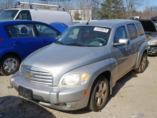 3GNDA23D97S593909 - 2007 CHEVROLET HHR LT SILVER photo 2