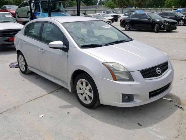 3N1AB6AP2AL691066 - 2010 NISSAN SENTRA 2.0 SILVER photo 1