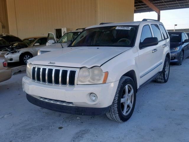 1J4GS48K36C112086 - 2006 JEEP GRAND CHER WHITE photo 2