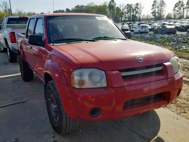 1N6ED27T64C427707 - 2004 NISSAN FRONTIER C RED photo 1