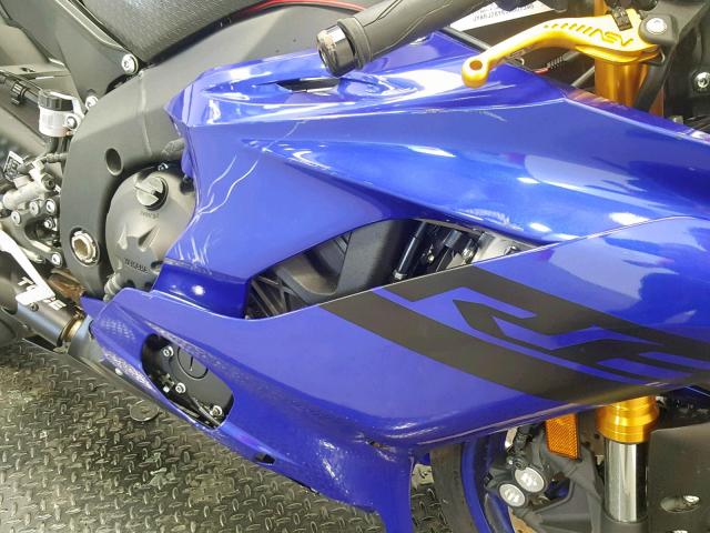 JYARJ28Y6JA001395 - 2018 YAMAHA YZFR6 C BLUE photo 18