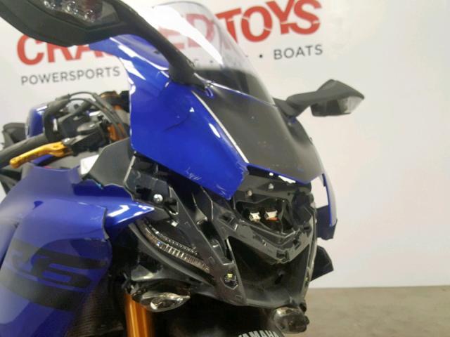 JYARJ28Y6JA001395 - 2018 YAMAHA YZFR6 C BLUE photo 9