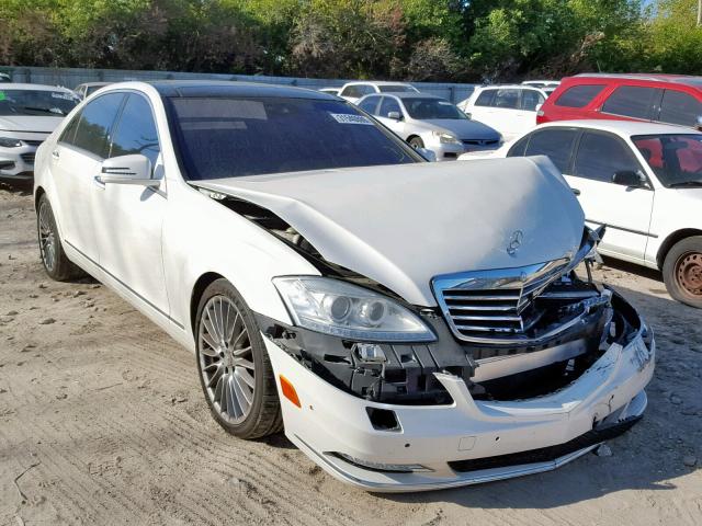 WDDNG7BB6AA321762 - 2010 MERCEDES-BENZ S 550 WHITE photo 1