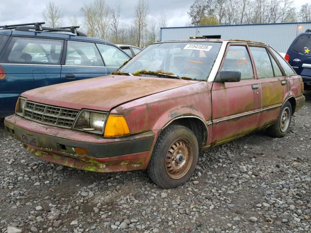 JN1HT13S1CT006568 - 1982 DATSUN STANZA RED photo 2