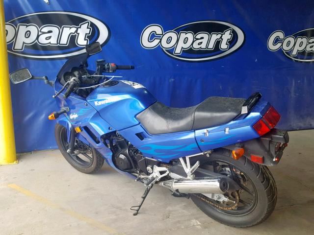 JKAEXMF186DA26000 - 2006 KAWASAKI EX250 F BLUE photo 3