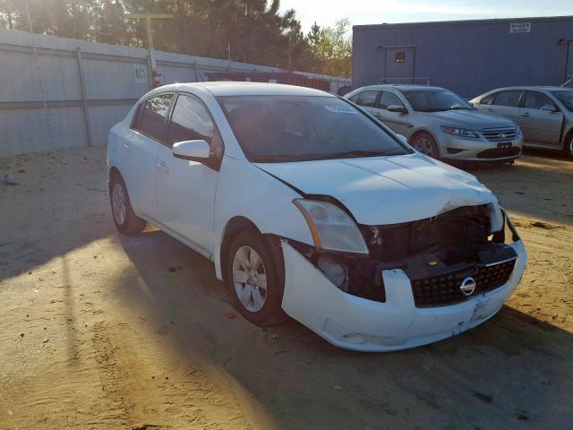 3N1AB61E38L629314 - 2008 NISSAN SENTRA 2.0 WHITE photo 1